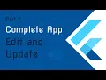 Flutter Tutorial 7 - A complete App from Scratch