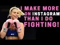 I Make MORE On Instagram Paige Vanzant BLASTS UFC Athlete Salaries Discussed