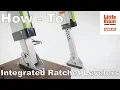 Little Giant Ladders Hyperlite with Integrated Ratchet Levelers How-To