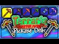 I Beat Terraria Master Mode with ONLY PICKAXES