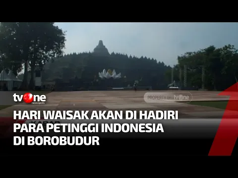 Peringatan Detik-detik Waisak Dilaksanakan di Candi Borobudur