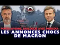 Lagu PORTE-AVIONS, DIALOGUE AVEC MOSCOU : LES ANNONCES CHOCS DE MACRON