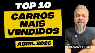 🔥 TOP 10 MAIS VENDIDOS EM ABRIL 2026 - Os chineses estão chegando 🇨🇳