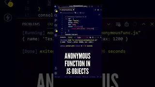 Perfectly use Anonymous Function in JavaScript Objects