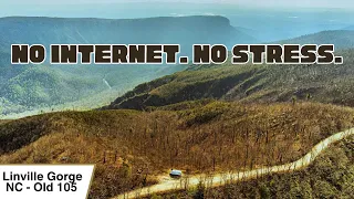 Father & Son #VanLife Adventure | Linville Gorge + #Old105 Off-Road Camping