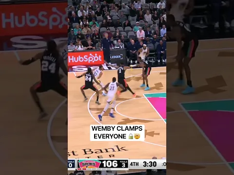 Follow Victor Wembanyama on This Defensive Possession vs The Golden State Warriors