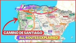 best camino de santiago route map details of all time