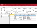 MS Access Tutorial Add Calculated Field Using IIF IS NULL Easily