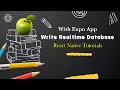 Connect Firebase to Expo Application Send data to Realtime Database React Native