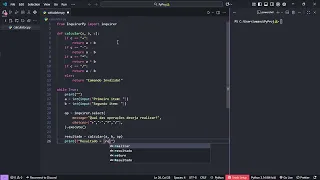 Python Calculator with InquirerPy - ASMR