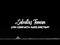 Guyon Waton - Sebatas Teman | Lyric Cover With Audio Spectrum