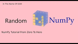 NumPy tutorial from zero to hero - Random