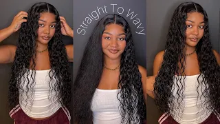 2 in 1 Straight To Wavy Wig ✨ | ASHIMARY HAIR