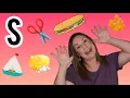 Learn about the Letter “S” and Practice it's Sound ✅ Educational Speech Therapy Videos for Kids
