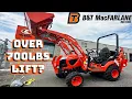 The REAL Kubota BX Lift Capacity Tested