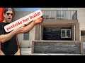 Building An Outdoor Bar INSANE BACKYARD Pt 14
