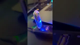 Bitcoin with a USB thumb drive