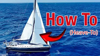How to Heave-To Offshore: Real-Life Demo on a Yacht Delivery