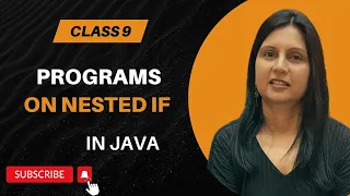 PROGRAMS ON NESTED IF CLASS 9 ICSE