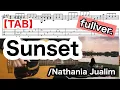 Lagu 【TAB】Sunset (fullver.) / Nathania Jualim (fingerstyle guitar) cover.