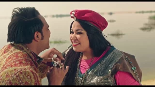 مسلسل خلصانة بشياكة مشهد رومانسي بالطريقة الكوميدية بين اوس اوس و ويزو 