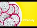 Scroll indicator CSS only