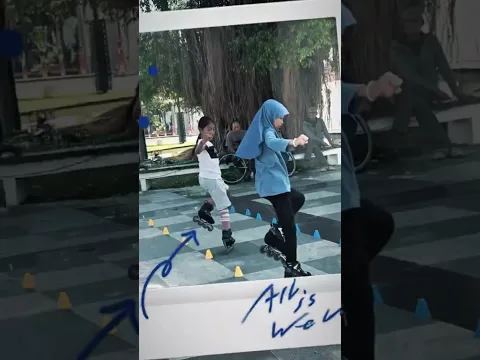 Main sepatu roda itu makin asik kalau main Classic 😍