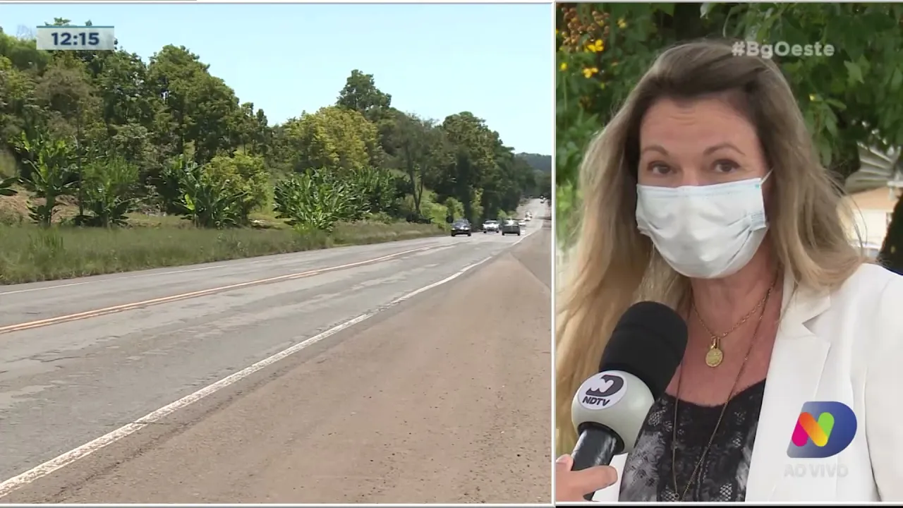 Movimento de veículos de comunicação pede a duplicação da BR-282