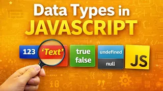 Data Types in JavaScript JavaScript Data Types Explained in Hindi JS for Beginners