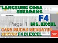 Download Lagu cara mengatur print ukuran kertas f4 di microsoft excel