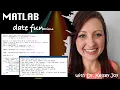 MATLAB Calculate time to datetime and between functions