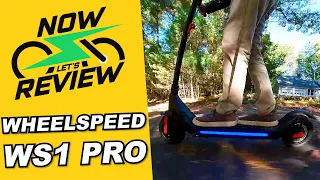 Wheelspeed WS1 Pro Review Fun Around Town Scooter