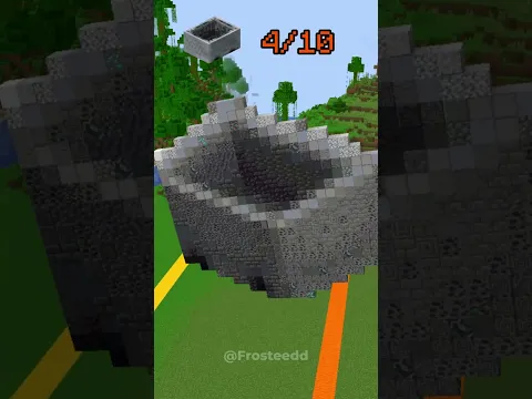 How Far Can These Minecraft Items Go? #minecraft