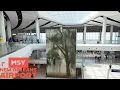 New Orleans Int l Airport MSY Full Walking Tour Departures Arrivals Gates and Transportation 4K
