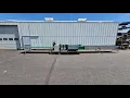 Bercomex SOBB-SL5-DD flower processing machine with 2 CRM binding machines and collection conveyor
