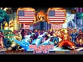 World Heroes Perfect - Juno (USA) VS (USA) ShaveIce [whp] [Fightcade] ワールドヒーローズ パーフェクト