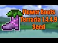 Flower Boots Seed Terraria Version 1 4 4 9 PC Only