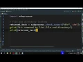 How to Run a Shell Command and Get The Output in Python