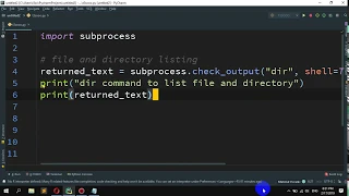 How to Run a Shell Command and Get The Output in Python
