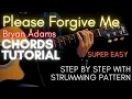 Download Lagu Bryan Adams - Please Forgive Me Chords (Guitar Tutorial) for Acoustic Cover