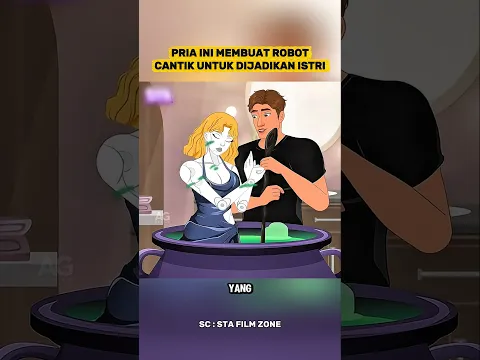 PRIA INI MEMBUAT ROBOT CANTIK UNTUK DIJADIKAN ISTRINYA‼️#shorts #shortsfeed #storytelling