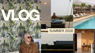  VLOG TRAVEL |فلوع العطلة الصيفية 2026 بين البحر والطبيعة