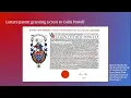 American Heraldry Minute 4 - Colin Powell s Scottish Coat of Arms