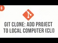 Git Init Adding Git to the Local Project via Command Line CLI Tutorial