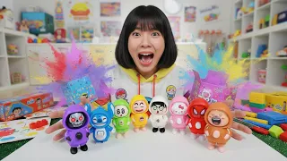 แกะของเล่นมหัศจรรย์! รวม 8 ฮีโร่เปลี่ยนหน้า พร้อมเรียนรู้สีครบทุกตัว!