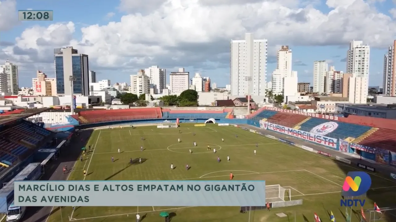 Jogo de ida das quartas: Marcílio Dias e Altos empatam no Gigantão das Avenidas