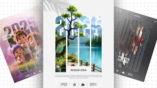 Text Poster Design Idea in Photoshop
