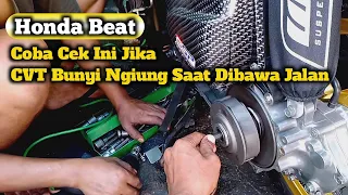 Download PENYEBAB SUARA NGIUNG PADA CVT HONDA BEAT MP3