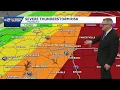 North Carolina under a significant risk for severe weather Monday