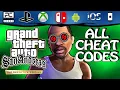 GTA San Andreas Definitive | ALL CHEATS + Demonstration [PC/PS/Xbox/Switch/Android/iOS]